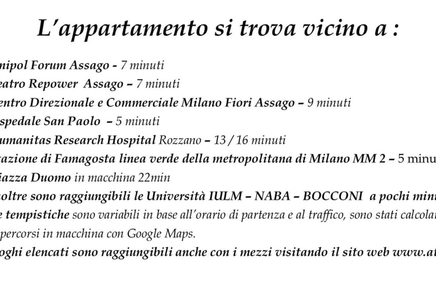 Appartement Cozy Flat For Vacation& Business In Famagosta Area Milan